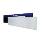 Noxion LED panel Delta Pro V4 Aluminium/Metall Hvit 29W 3700lm - 830 varm hvit | 120x30cm - UGR < 22 - erstatter 2x36W